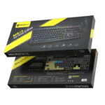 Micropack GK-30 ARES RGB Mechanical (Blue Switch) Wired Black Gaming Keyboard