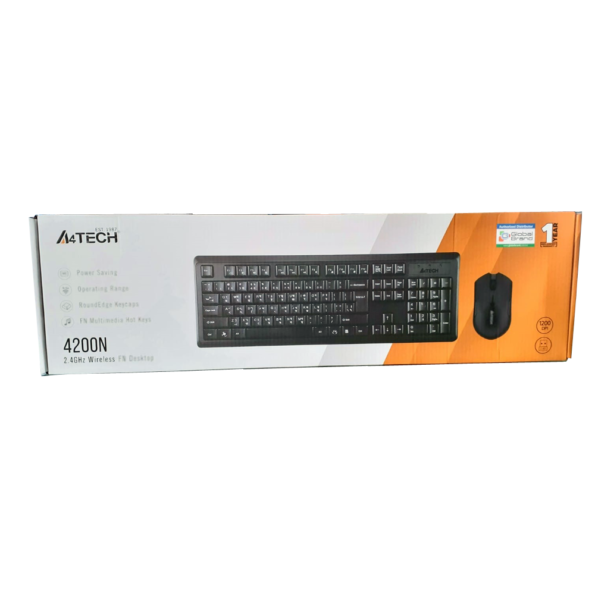 A4TECH 4200N Wireless Keyboard Mouse Combo