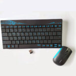 Rapoo 8000 Blue Wireless Keyboard & Mouse Combo With Bangla