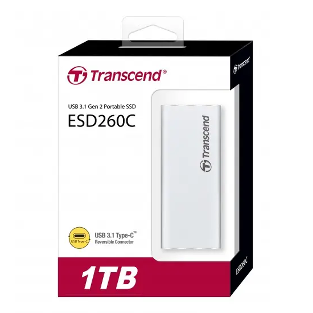 Transcend ESD260C 1TB Type-C Portable External SSD -SatkhiraNet