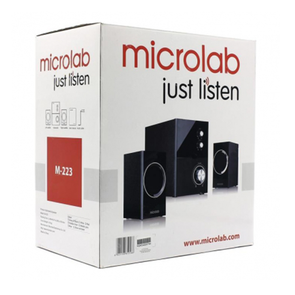 Microlab M-223 (2.1) Subwoofer Speaker