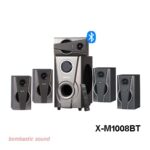 DigitalX X-M1008BT 5.1 bombastic sound Speaker with LED