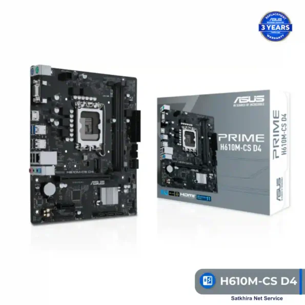 ASUS Prime H610M-Cs D4- Satkhira Net