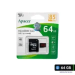 Apacer 64GB R85 Micro SD Card